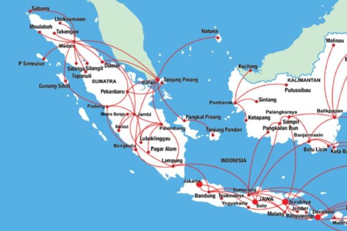 Penjelasan tentang Rute Penerbangan Indonesia Airlines