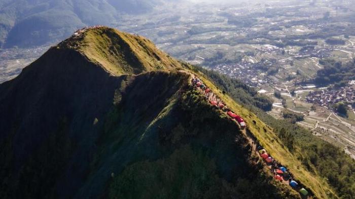 Pendakian Gunung Andong via Pendem: Ini Estimasi Waktu Perjalanan dan Rutenya