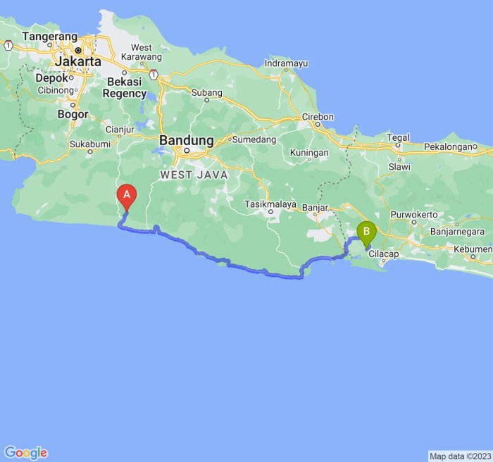 Jarak dan Waktu Tempuh dari Kab. Cianjur ke Kab. Cilacap – Navi.id Kebumen ke Cilacap Berapa Jam? Berikut Informasi dan Panduan Perjalanannya