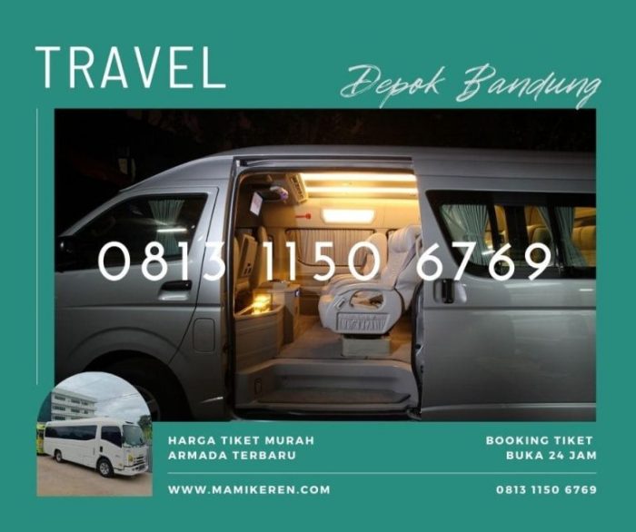 3 Travel Depok-Bandung Tepercaya dan Nyaman untuk Pilihan Perjalanan